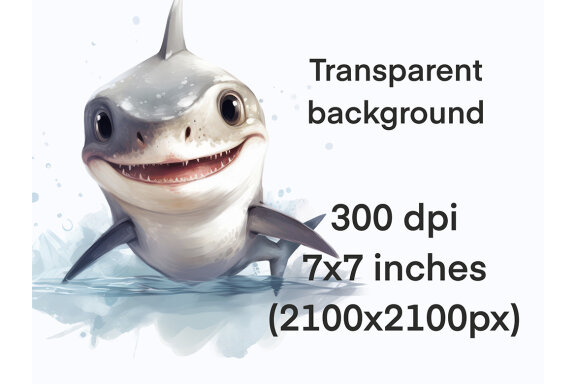 Baby Shark PNG Bundle