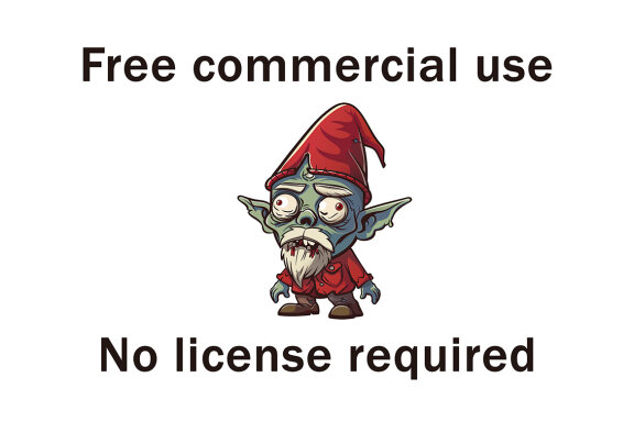 Zombie Gnomes PNG Bundle, Funny Horror Clipart