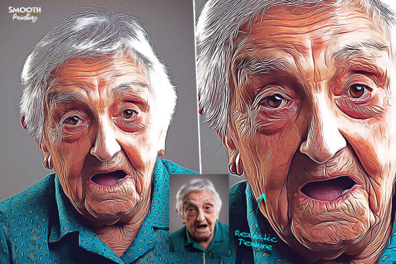 Smooth Painting Photoshop Action