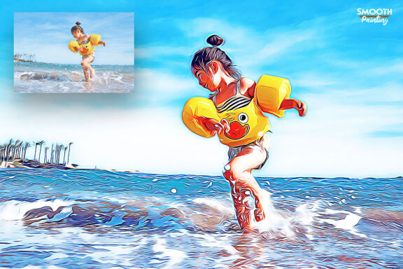 Smooth Painting Photoshop Action
