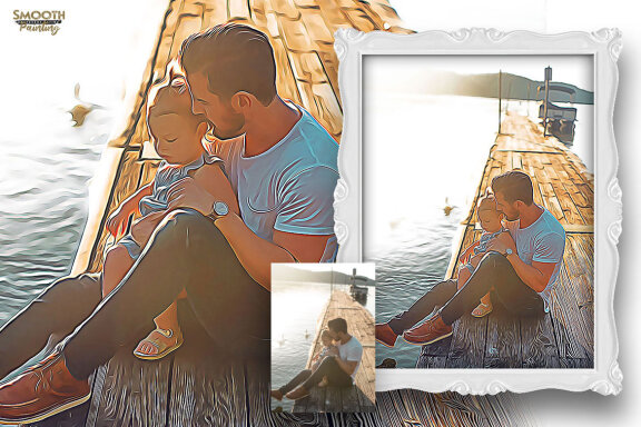 Smooth Painting Photoshop Action