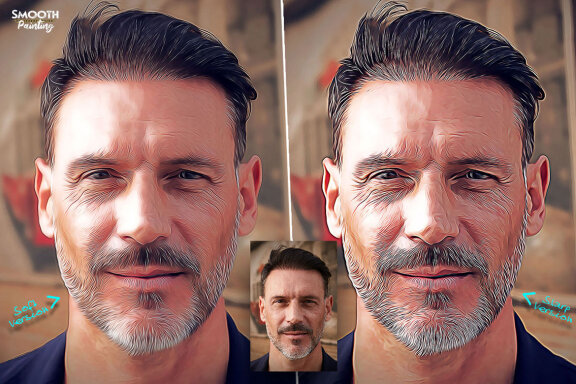 Smooth Painting Photoshop Action