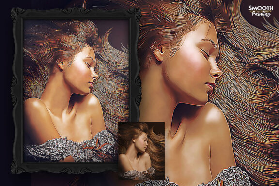 Smooth Painting Photoshop Action