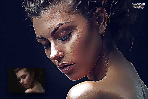 Smooth Painting Photoshop Action