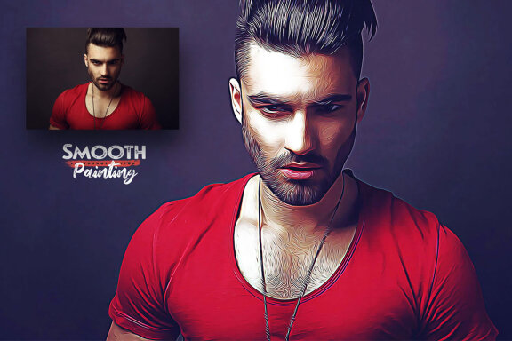 Smooth Painting Photoshop Action