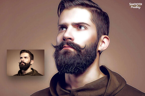 Smooth Painting Photoshop Action