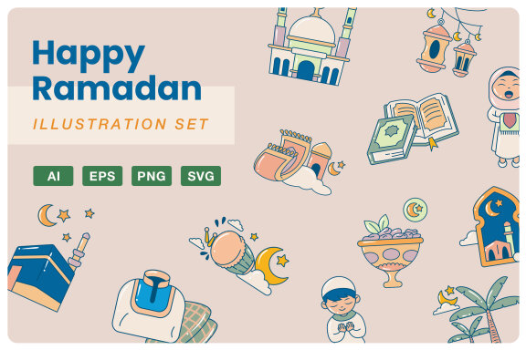 Ramadan Kareem Illustration