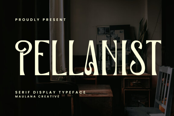 Pellanist Serif Display Font