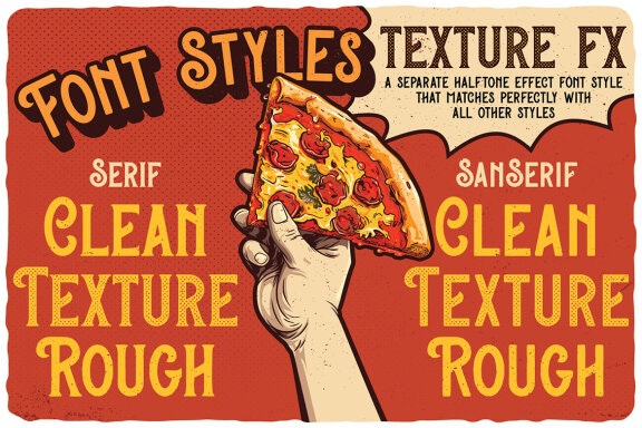 Pizza Gang - Serif & Sans Serif