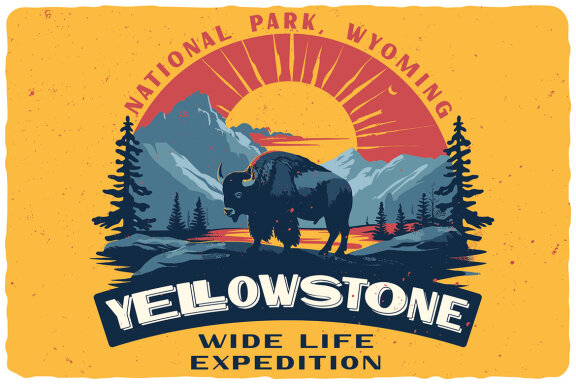 Yellowstone Vintage Poster Font