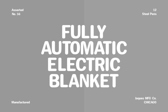 Ostania Rounded Display Font