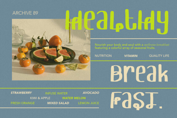Wildest Bliss - Quirky Display Font
