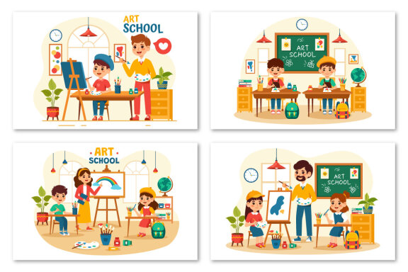9 Art School of Painting Illustration