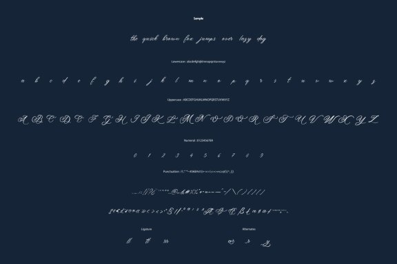 Christtinay - Modern Calligraphy
