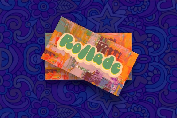 Back Bose - Groovy Font