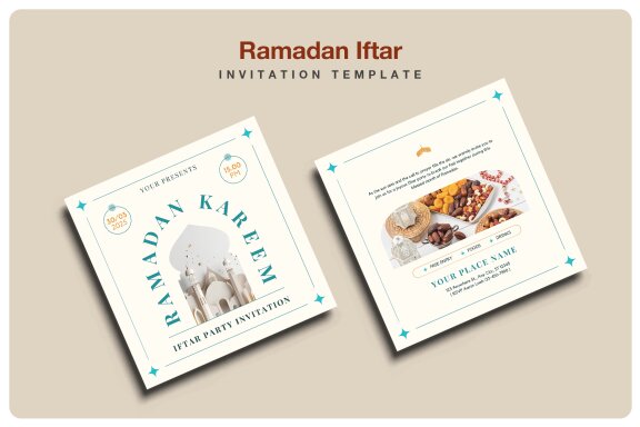 Ramadan Iftar Invitation Square