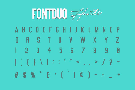 Hestli Font Duo