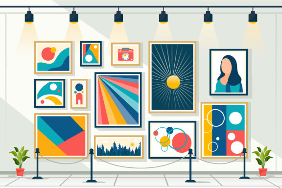 10 Photo Gallery Illustration