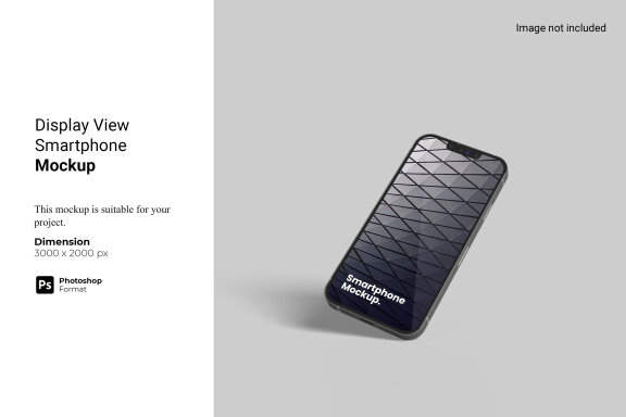 Display View Smartphone Mockup