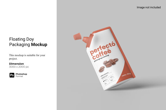 Floating Doy Packaging Mockup