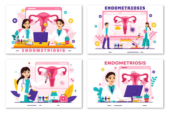 12 Endometriosis Illustration
