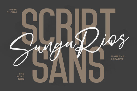 Sungarios Font Duo
