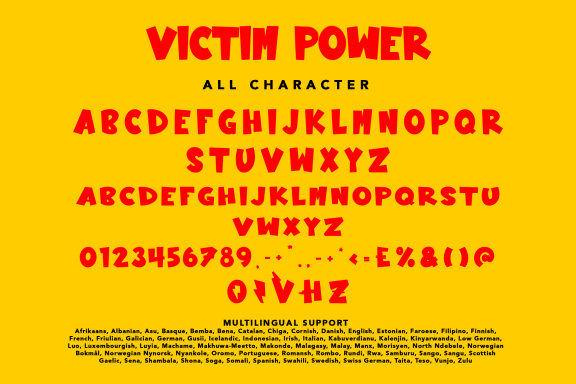 Victim Power FREE Font