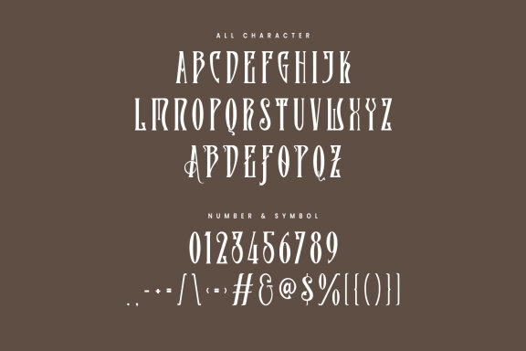Rose Alone Serif Condensed Display Typeface