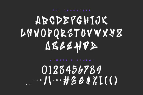 Brandon Xligex Graffiti Display Font