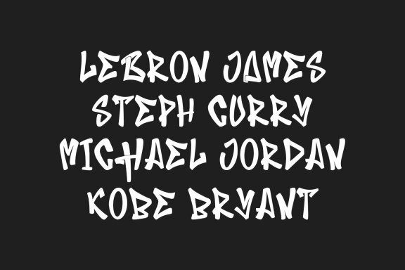 Brandon Xligex Graffiti Display Font