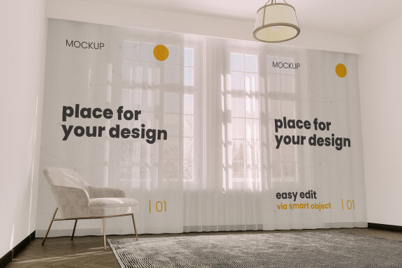Curtains Mockups