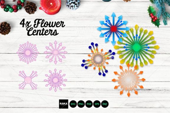 20 Paper Flower SVG | Paper Flower Template | Large Paper