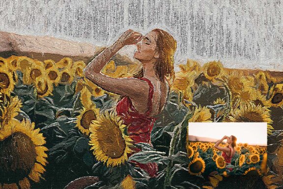 Wall Painting Photoshop Action