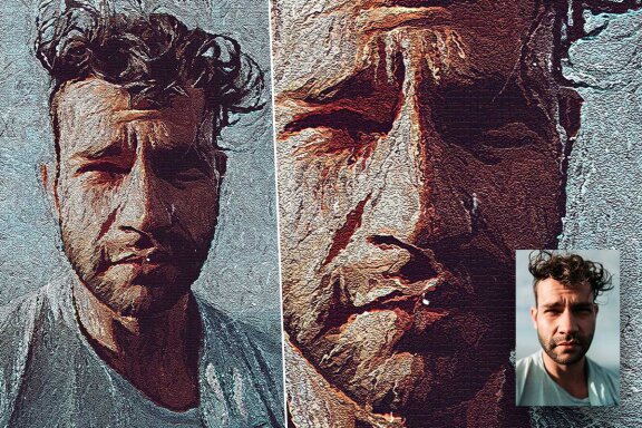 Wall Painting Photoshop Action