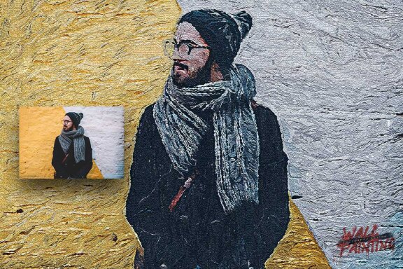Wall Painting Photoshop Action