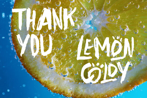 Lemon Coldy Brush Font