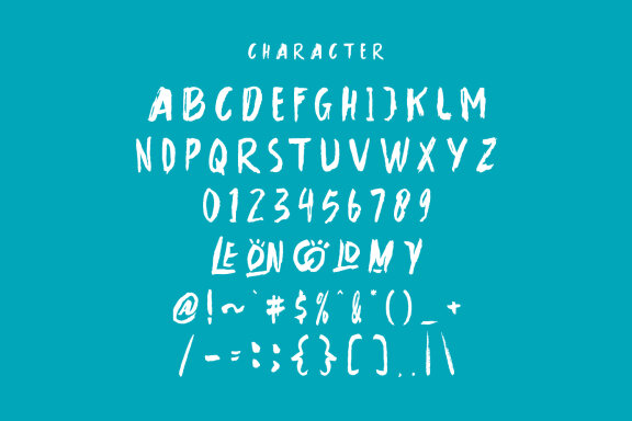 Lemon Coldy Brush Font