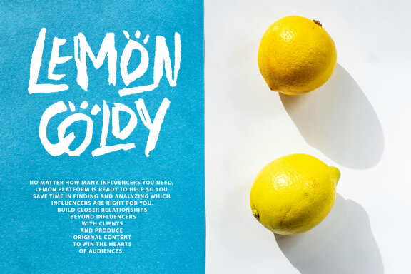 Lemon Coldy Brush Font