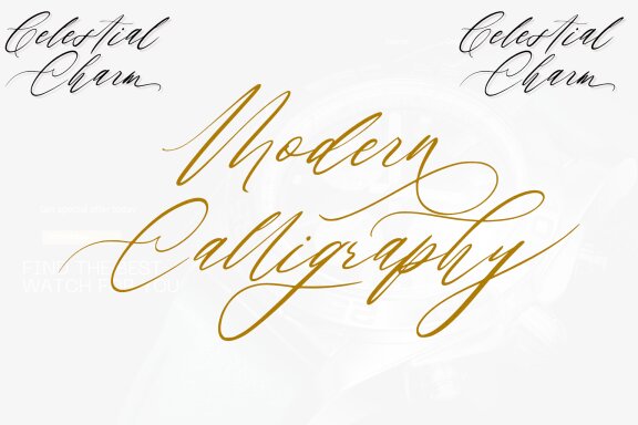 Celestial Charm Script Font