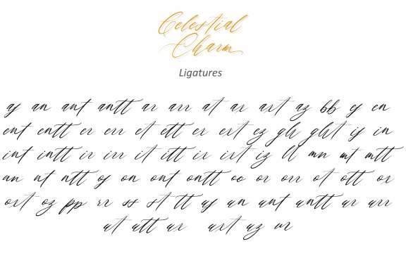 Celestial Charm Script Font