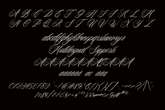 Druttayisda Script Font