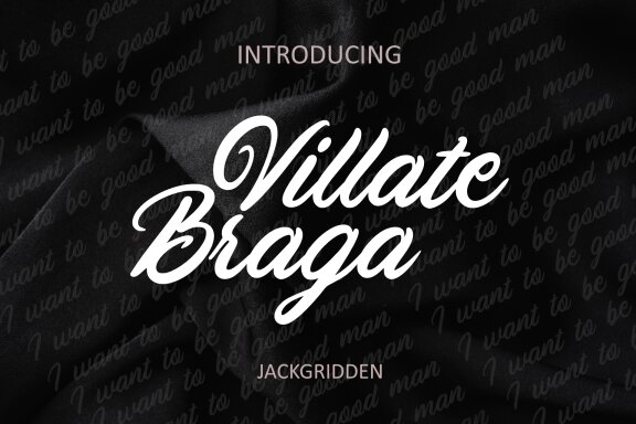 Villate Braga Script Font