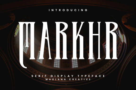 Markhr Serif Vintage Display Font