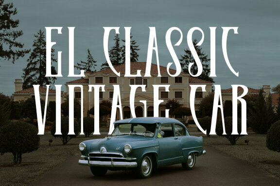 Markhr Serif Vintage Display Font
