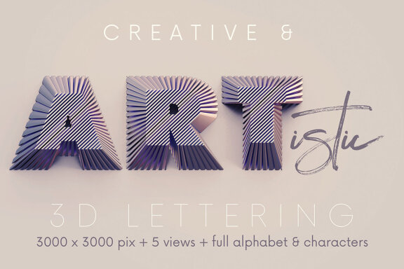 Turbine - 3D Lettering