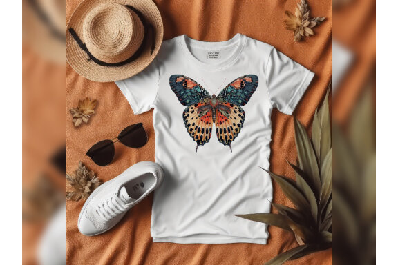 Watercolor Butterfly PNG Bundle