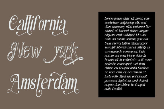 Coffe Morning font