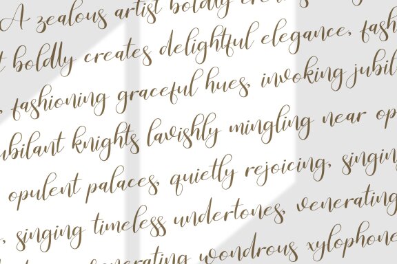 Raghide Script Font