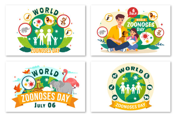 9 World Zoonoses Day Illustration