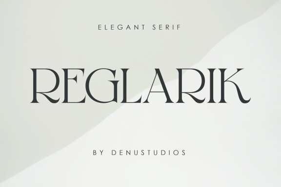 Reglarik | Modern Serif